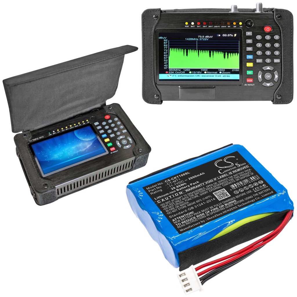 Sostituzione della batteria compatibile per Tecatel CT-MT1