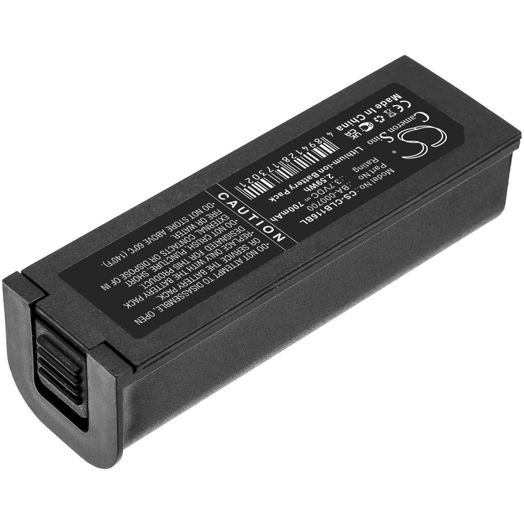 Batteries BarCode, Scanner Battery CS-CLB116BL