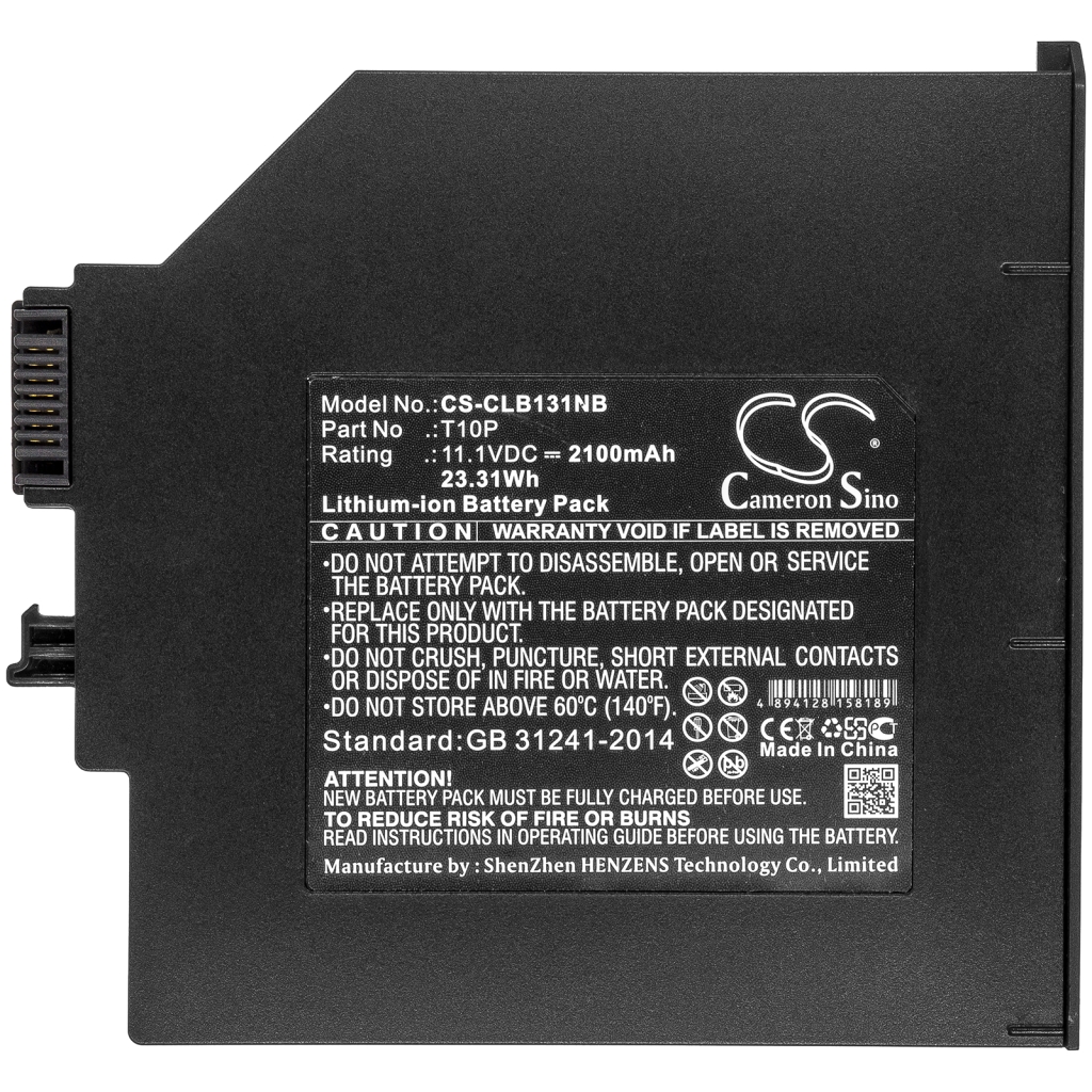 Sostituzione della batteria compatibile per CLEVO T10P