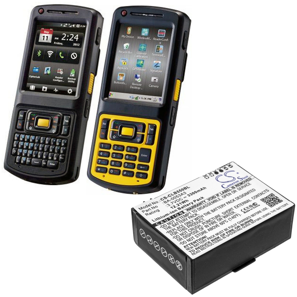 Batterie Codice a barre, batteria dello scanner CS-CLB550BL
