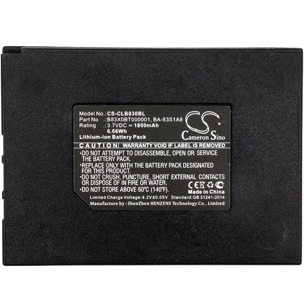 Battery Replaces B8370BT000004