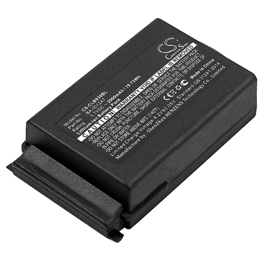 Batteries BarCode, Scanner Battery CS-CLB930BL
