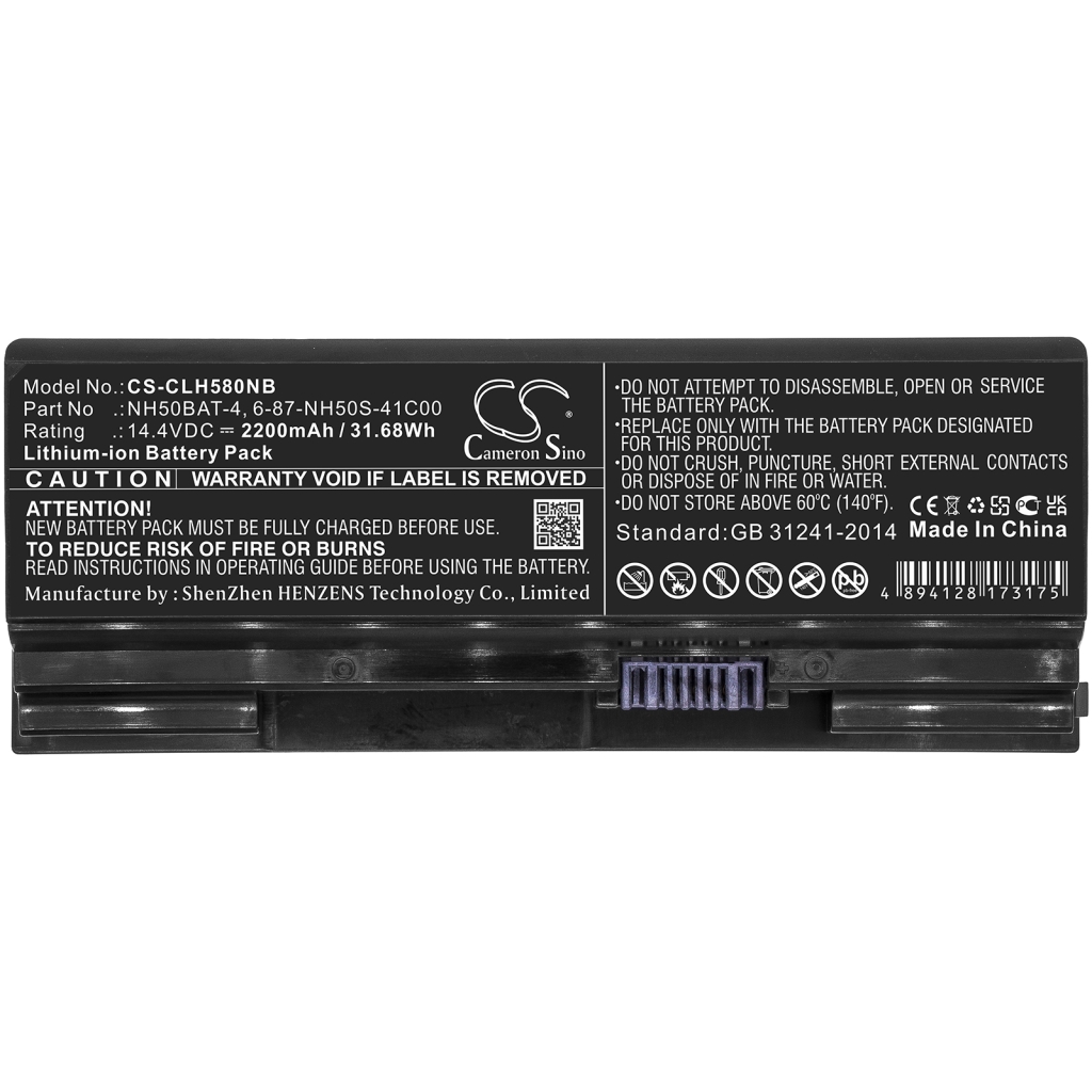 Batteria notebook HASEE Z7-CT7GK