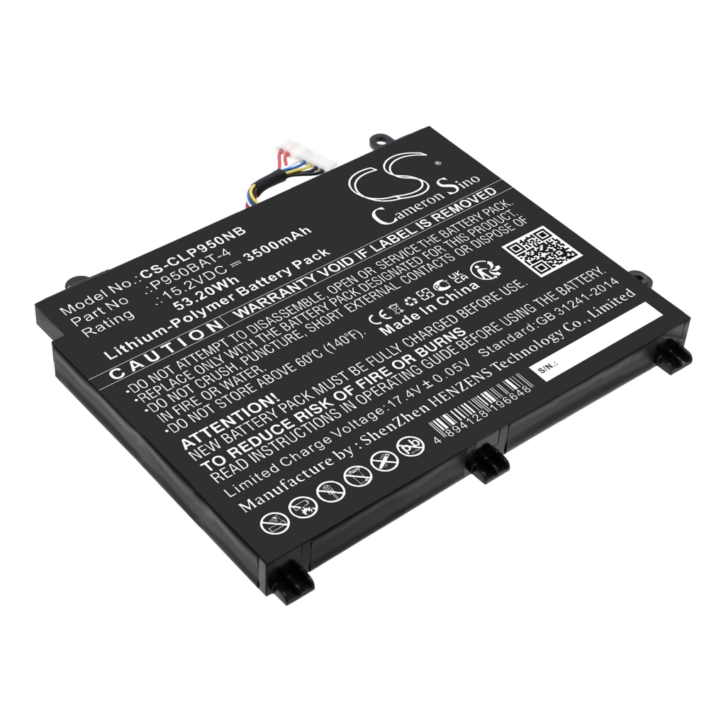 Batteria notebook Schenker CS-CLP950NB