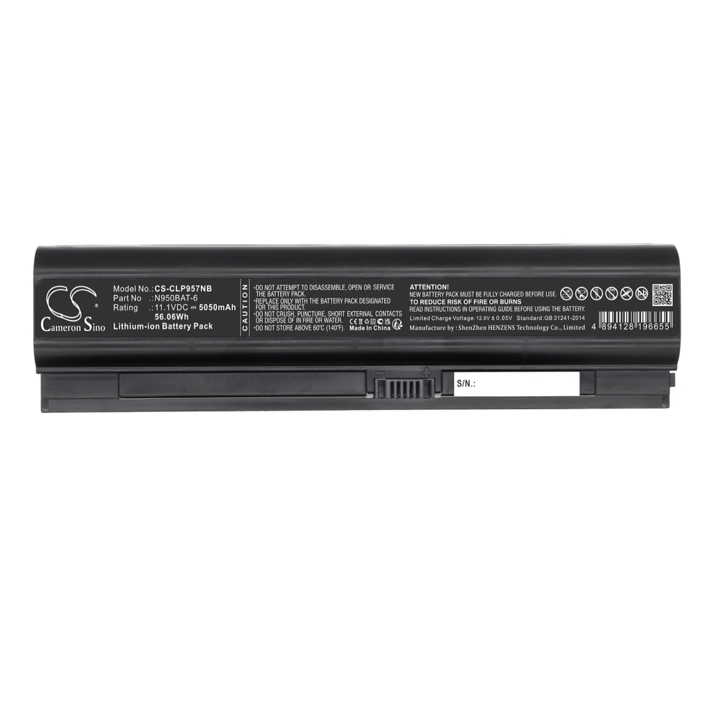 Batteria notebook CLEVO N950TP6 (CS-CLP957NB)