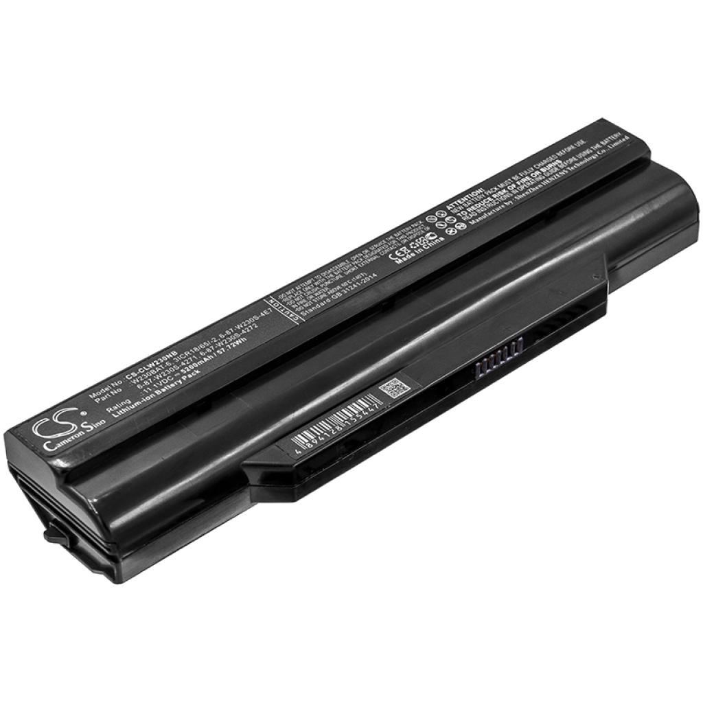 Batterie Batteria notebook CS-CLW230NB