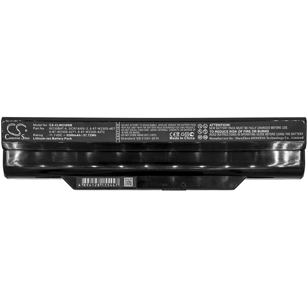 Batterie Batteria notebook CS-CLW230NB