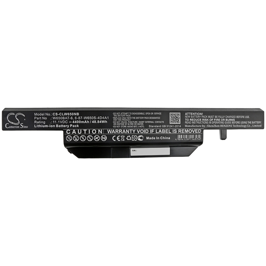 Batteria notebook Thunderobot G150TB-474G500JD (CS-CLW650NB)