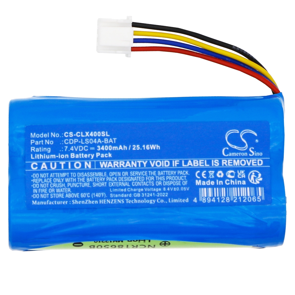 Batterie Audio device batteries CS-CLX400SL