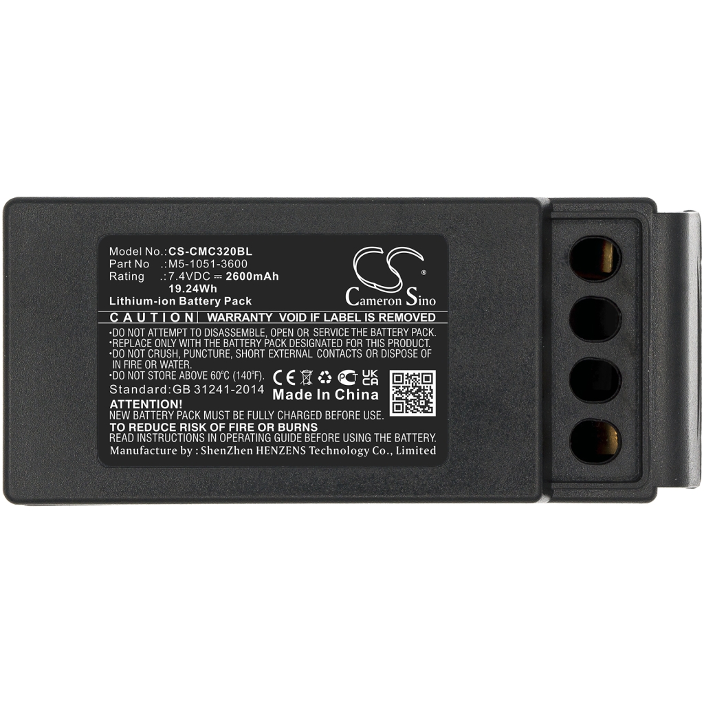 Sostituzione della batteria compatibile per Cavotec M5-1051-3600