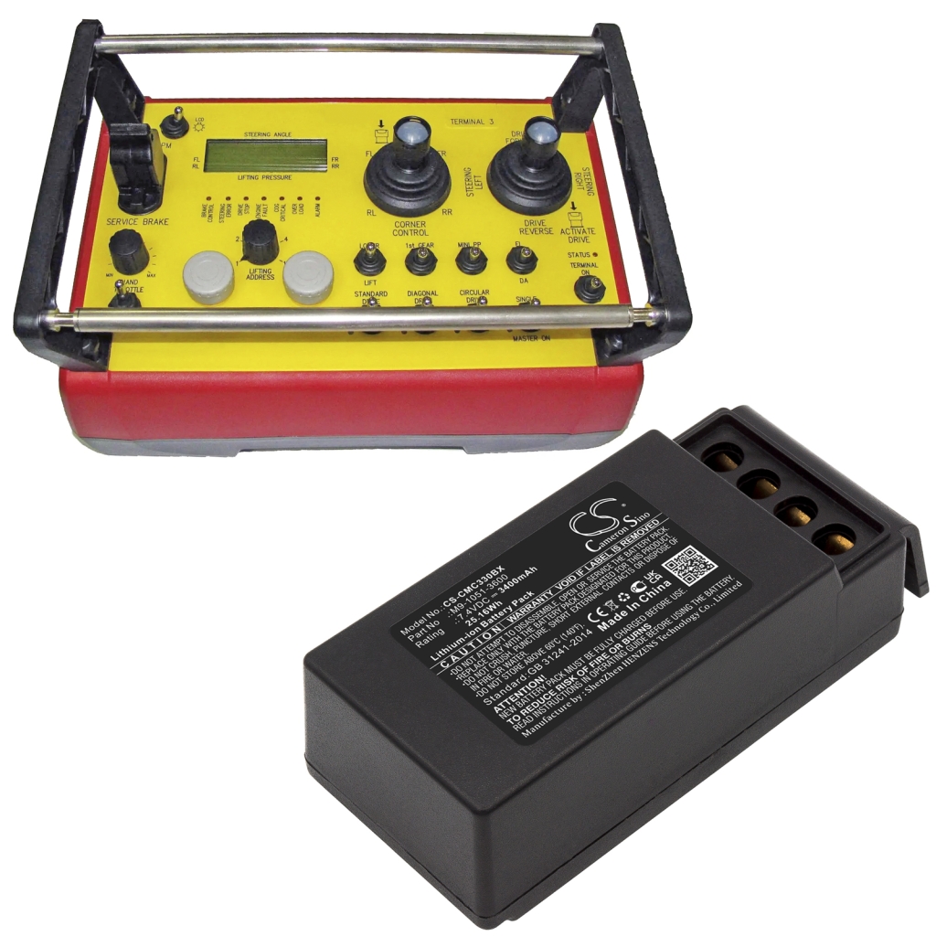Batteria compatibile con Cavotec CS-CMC330BX