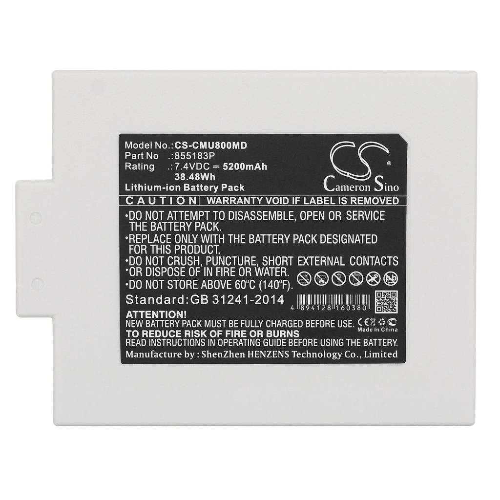 Batterie Batteria medica CS-CMU800MD