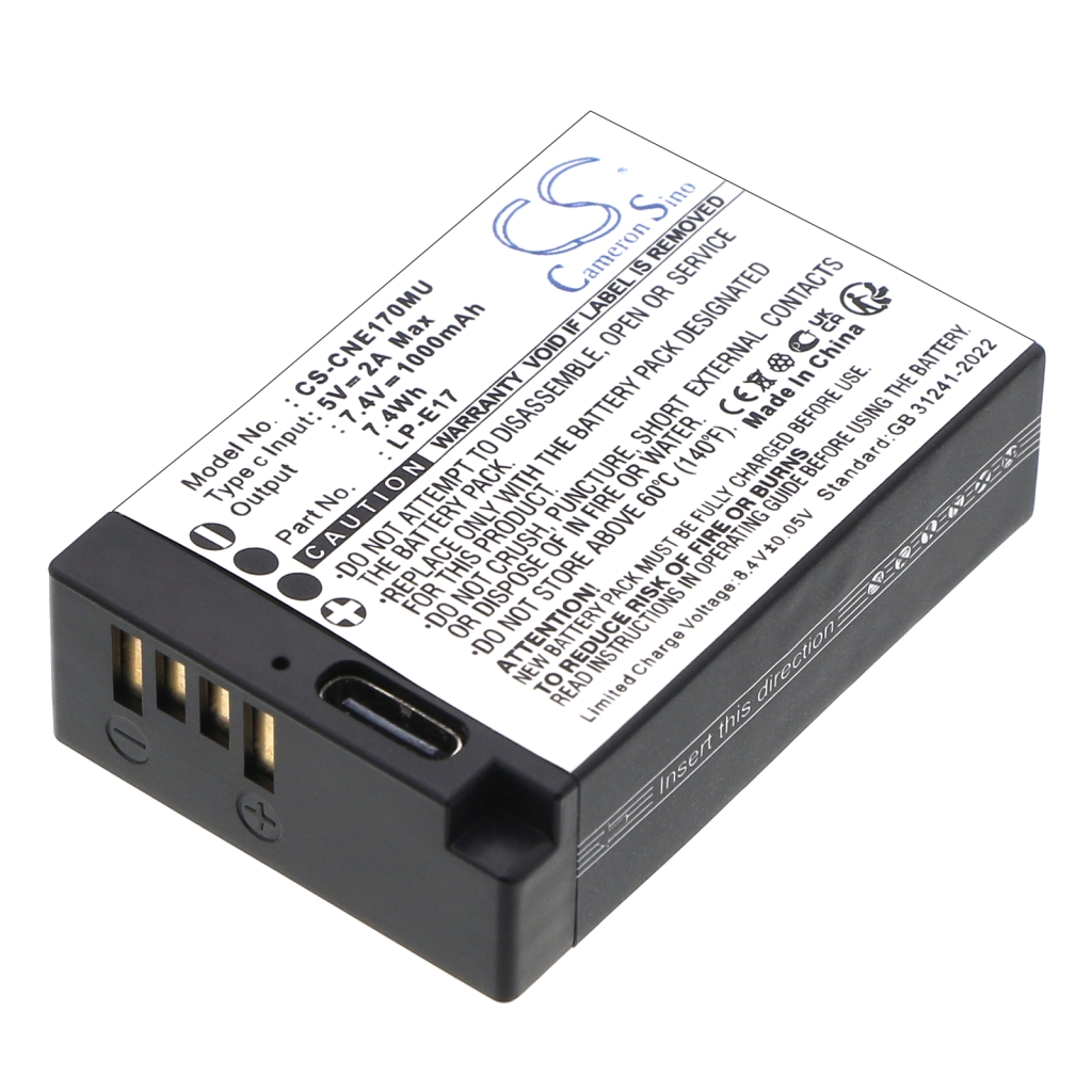 Batterie Sostituisce LP-E17
