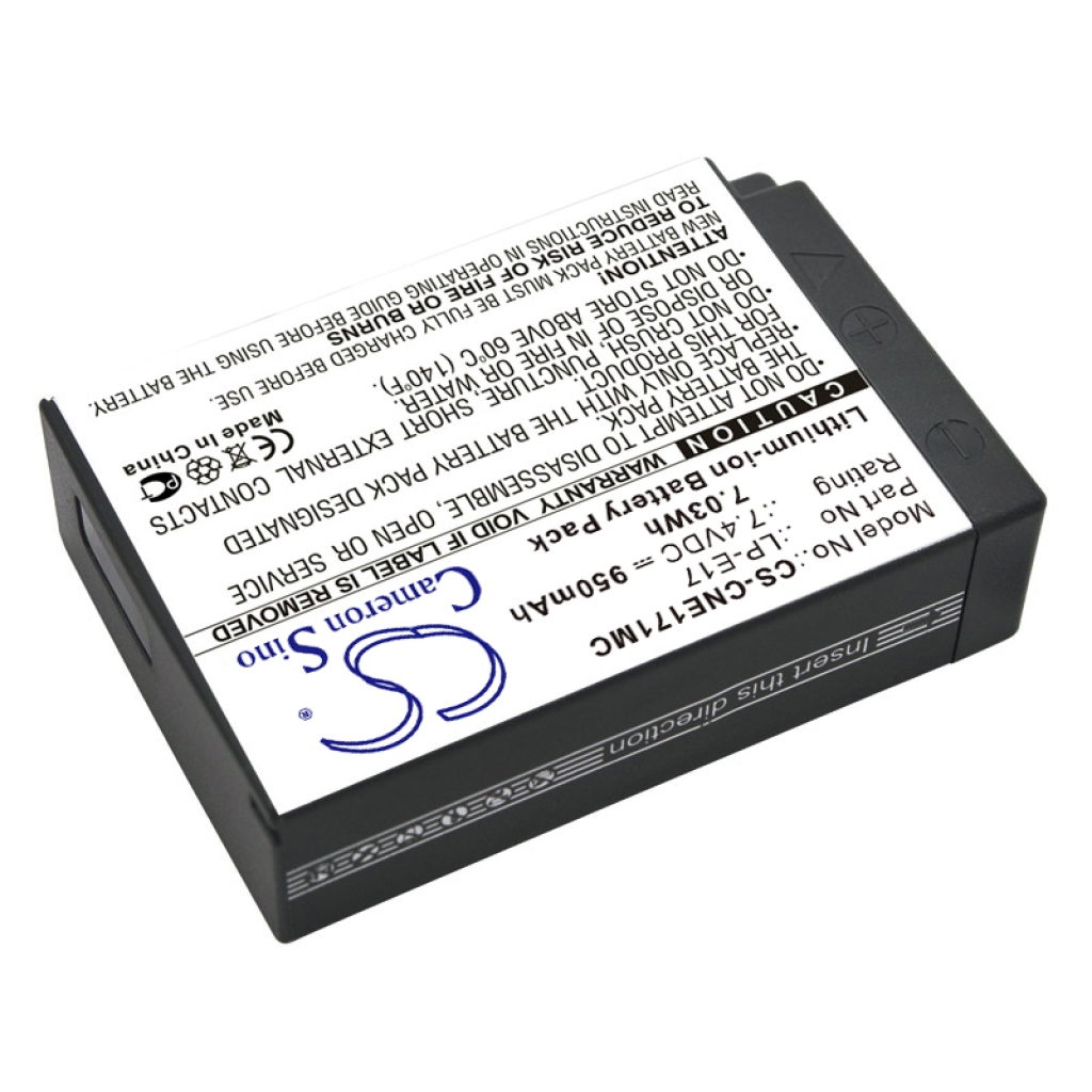 Batteria compatibile con Canon Saramonic CS-CNE171MC