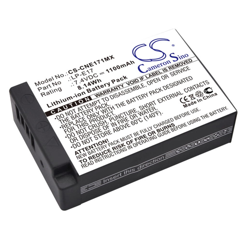 Batteria della fotocamera Canon EOS 77DEOS M3