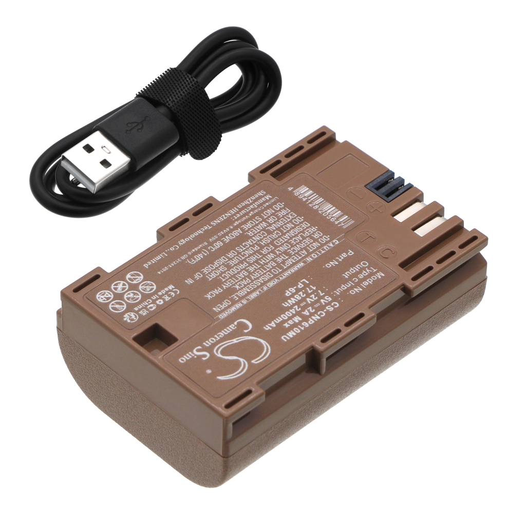 Batterie Sostituisce LP-E6P