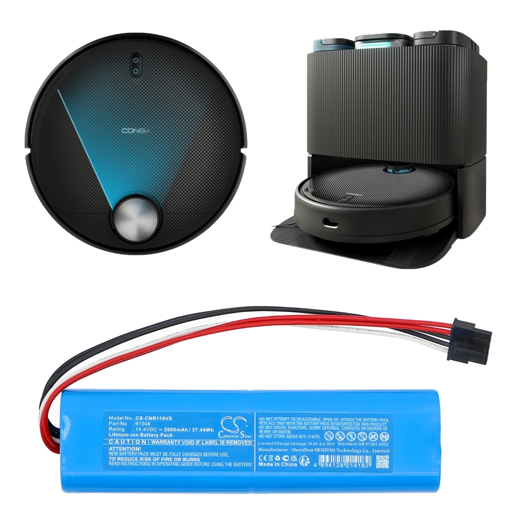 Batteria a vuoto Cecotec CS-CNR118VX
