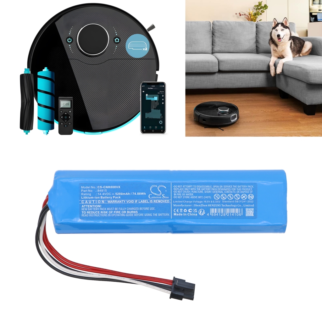 Batteria a vuoto Cecotec CS-CNR808VX