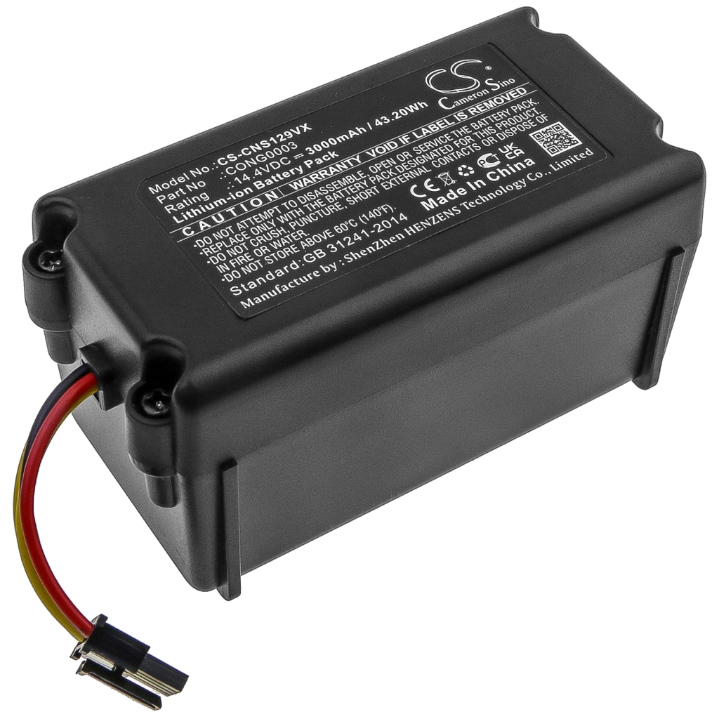 Batteria a vuoto Vileda Proscenic Cecotec Bagotte ... CS-CNS129VX