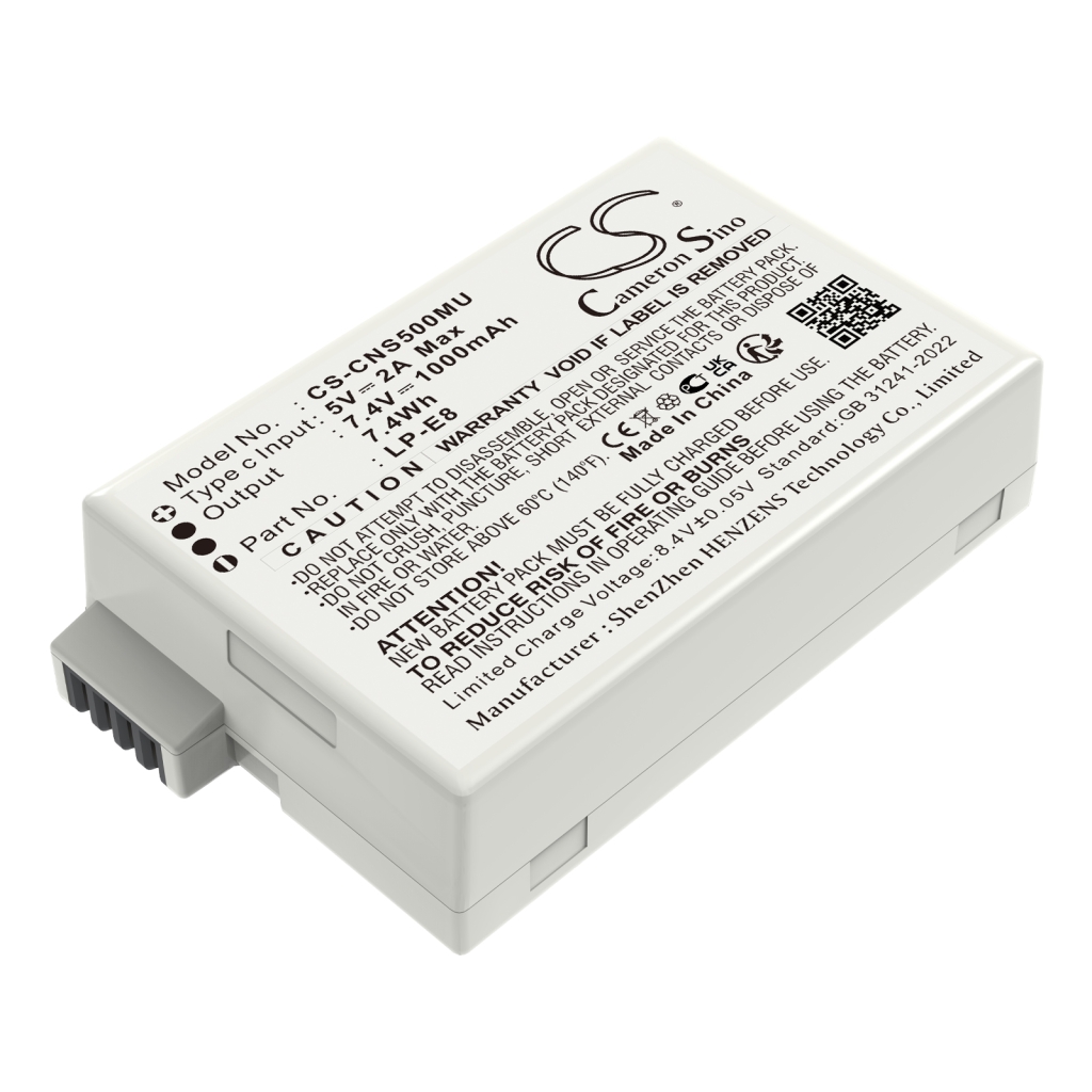 Batterie Batteria della fotocamera CS-CNS500MU