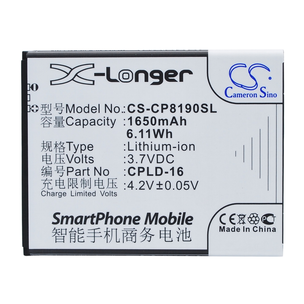 Batteria compatibile con Coolpad CS-CP8190SL