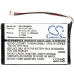 Sostituzione della batteria compatibile per Uniden BBTY0471001,BT-925