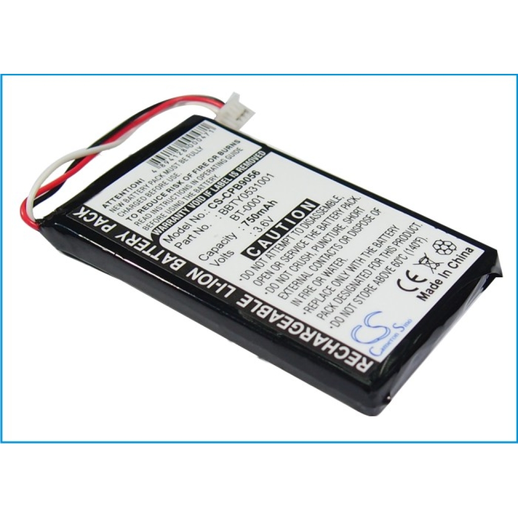 Sostituzione della batteria compatibile per Uniden BBTY0531001,BT-0001