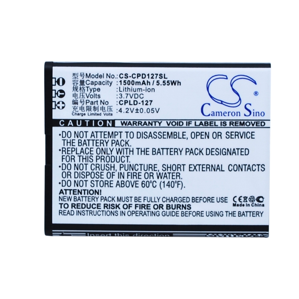 Sostituzione della batteria compatibile per Coolpad CPLD-127