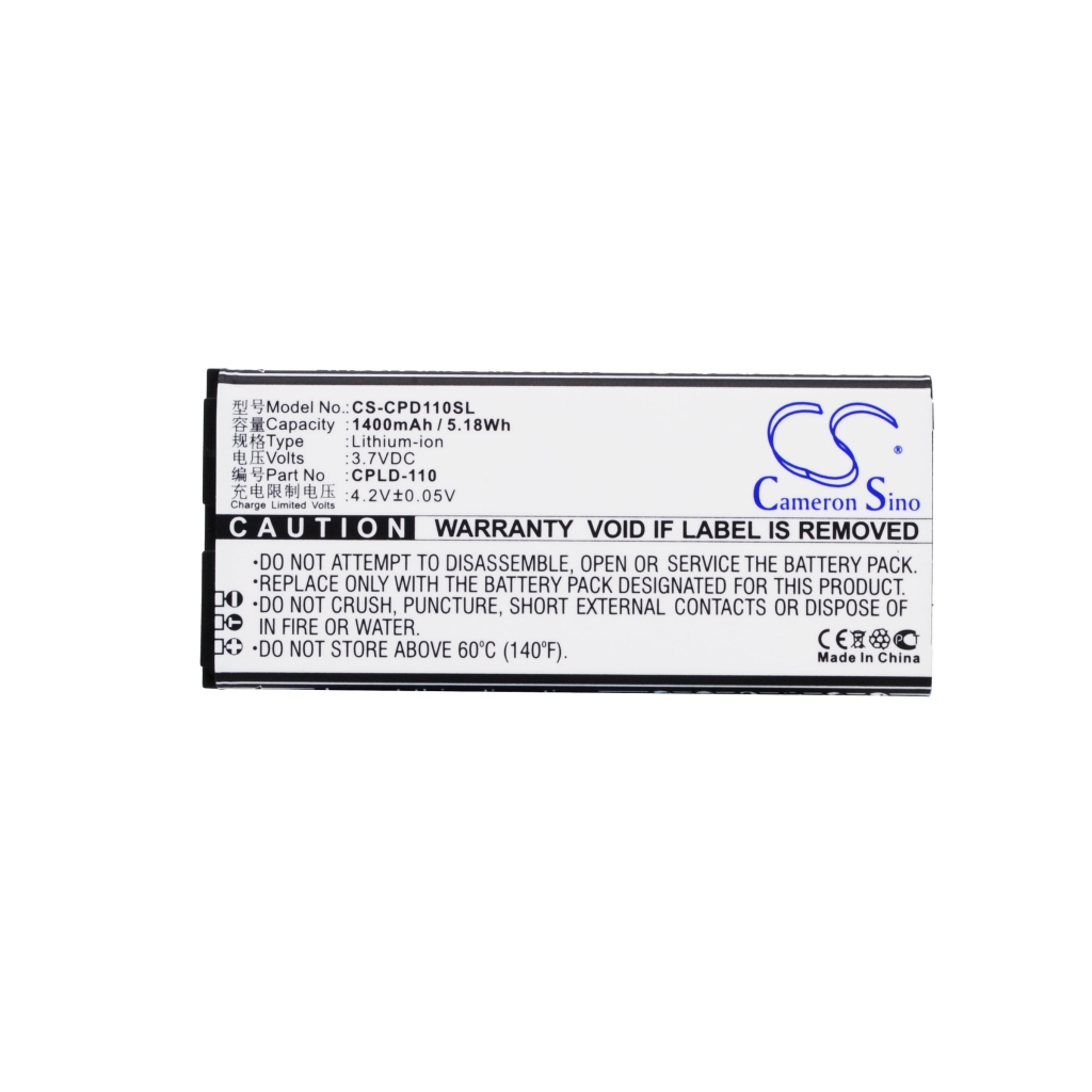 Batteria del telefono cellulare Coolpad 5217 (CS-CPD110SL)