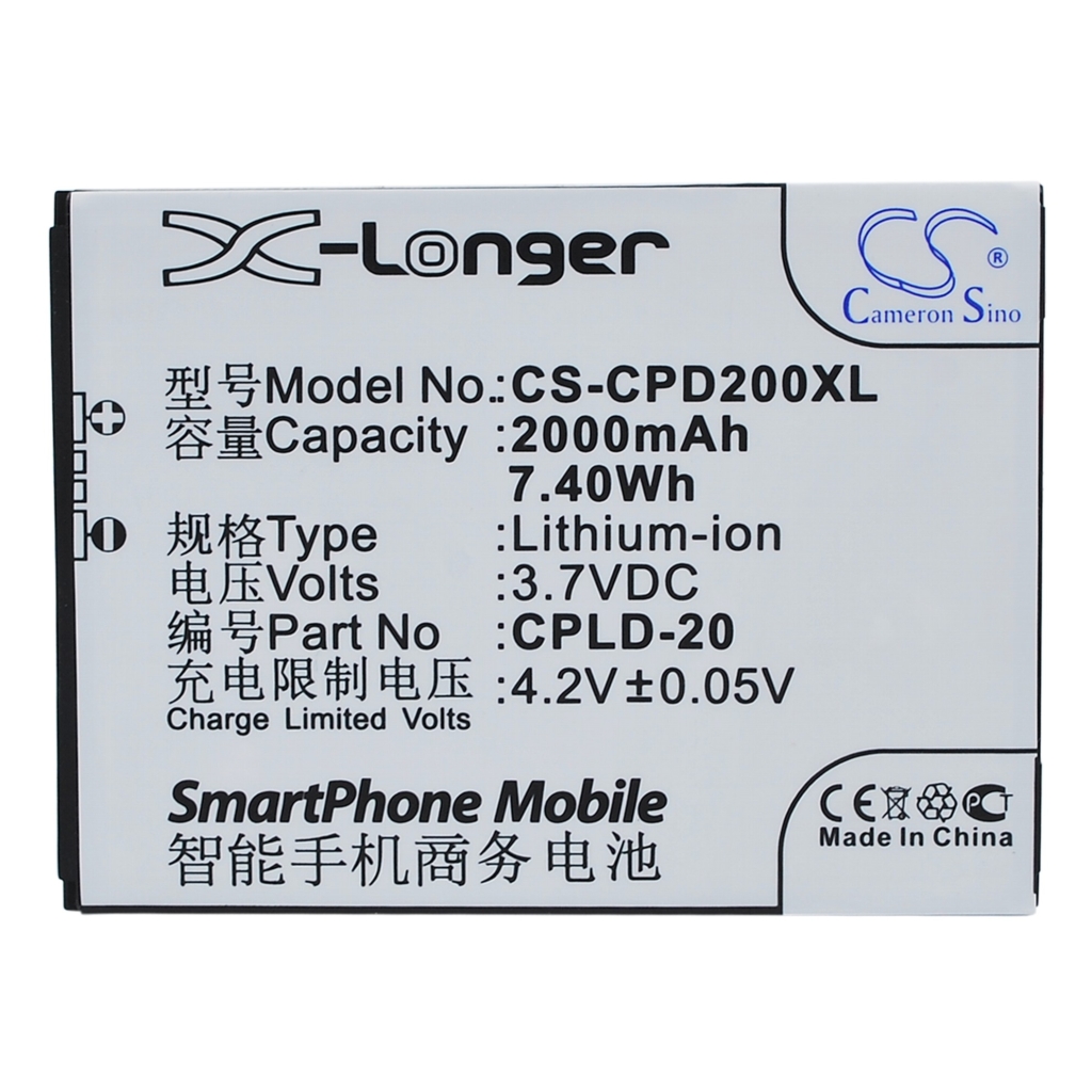 Batteria compatibile con Coolpad CS-CPD200XL