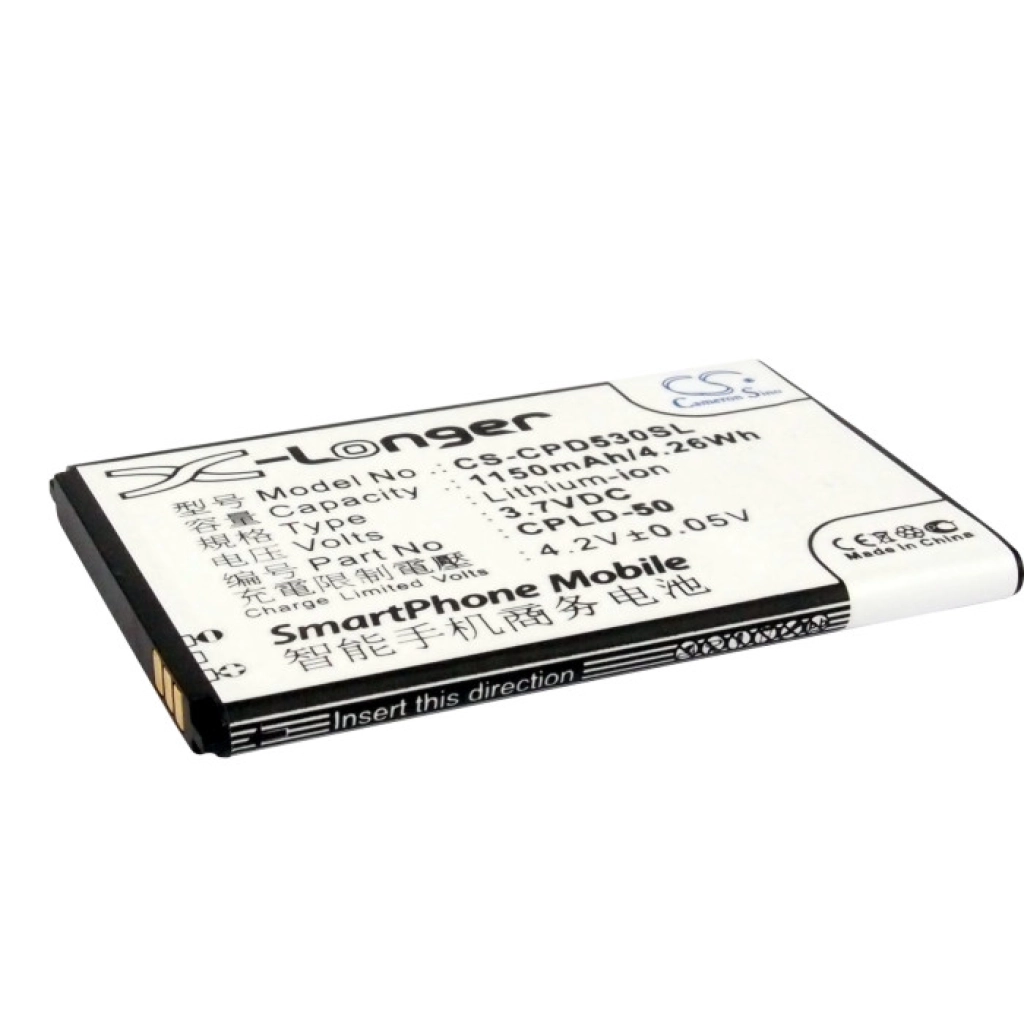 Batterie Batteria del telefono cellulare CS-CPD530SL