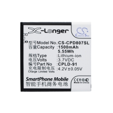 Sostituzione della batteria compatibile per Coolpad CPLD-91