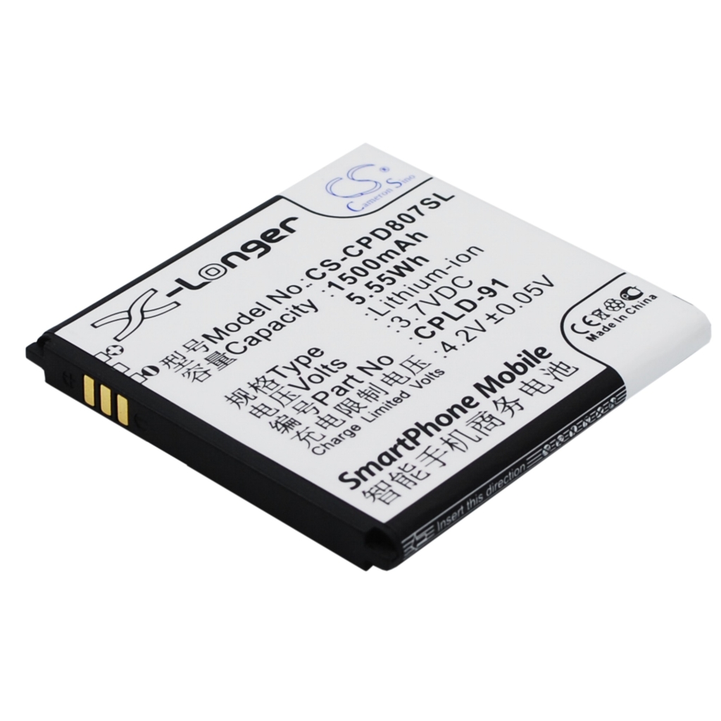 Sostituzione della batteria compatibile per Coolpad CPLD-91
