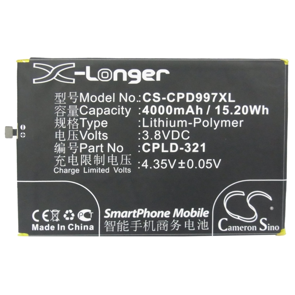 Batteria compatibile con Coolpad CS-CPD997XL