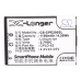 Batteria Li-ion Cameron Sino CS-CPE200SL 1150mAh 3,7V, vista dall'alto dell'etichetta