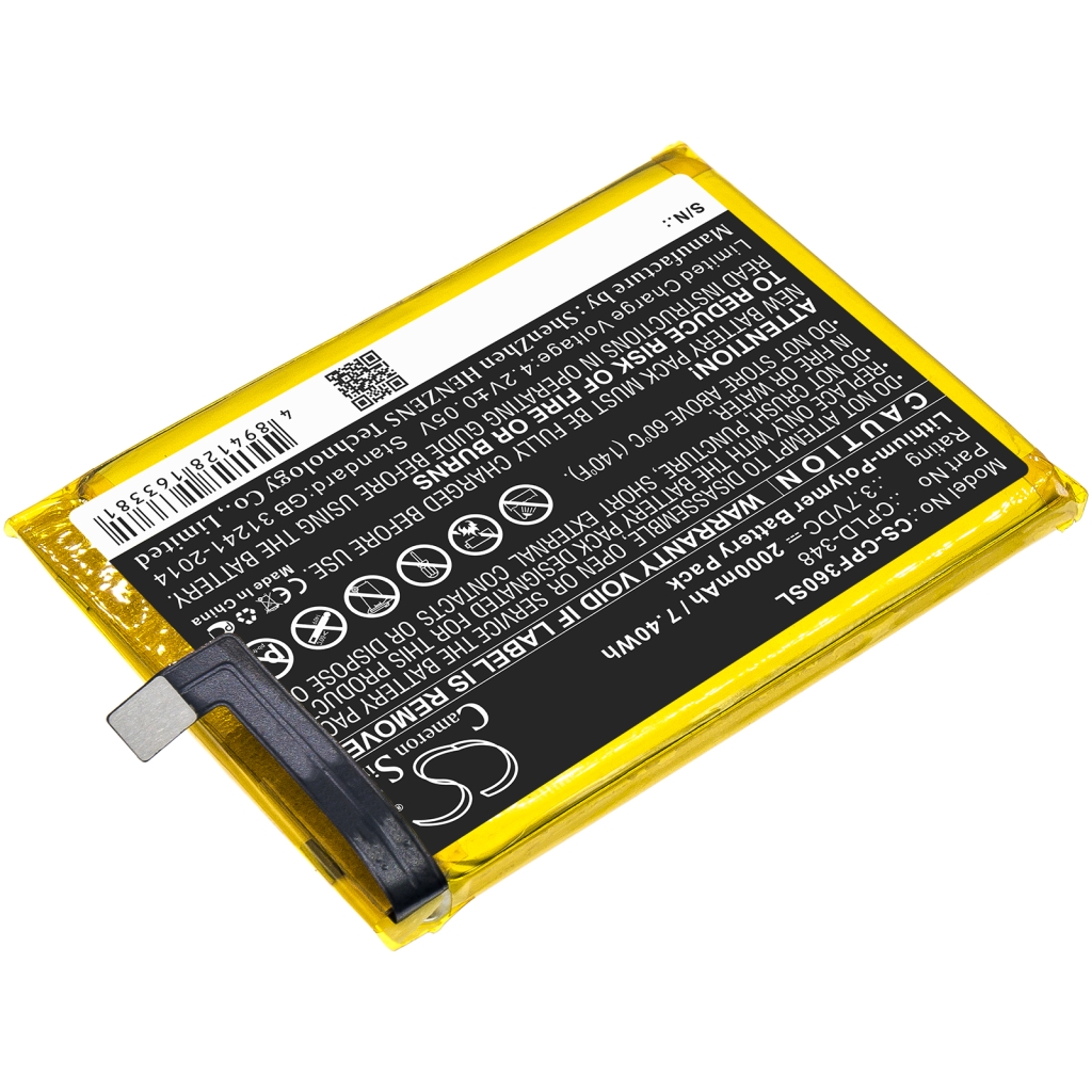 Sostituzione della batteria compatibile per Coolpad CPLD-348