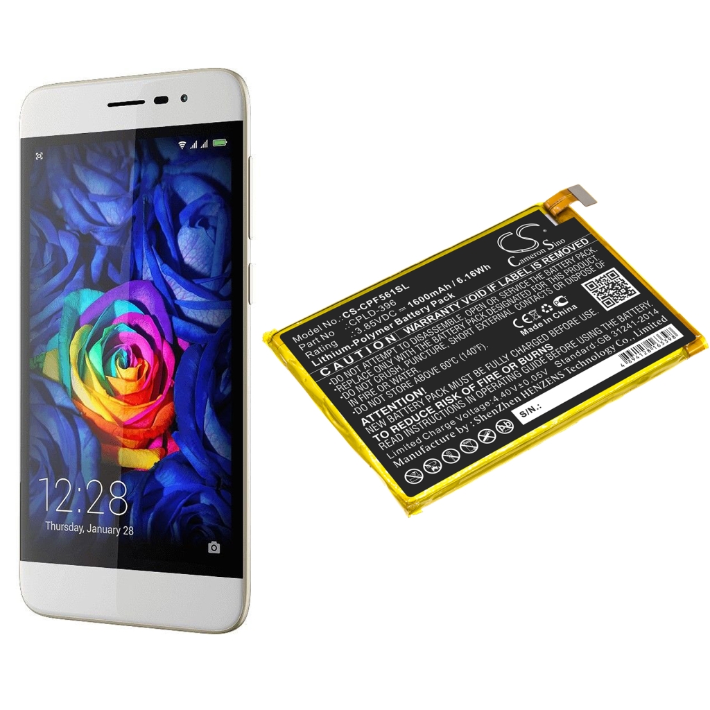 Sostituzione della batteria compatibile per Coolpad CPLD-396