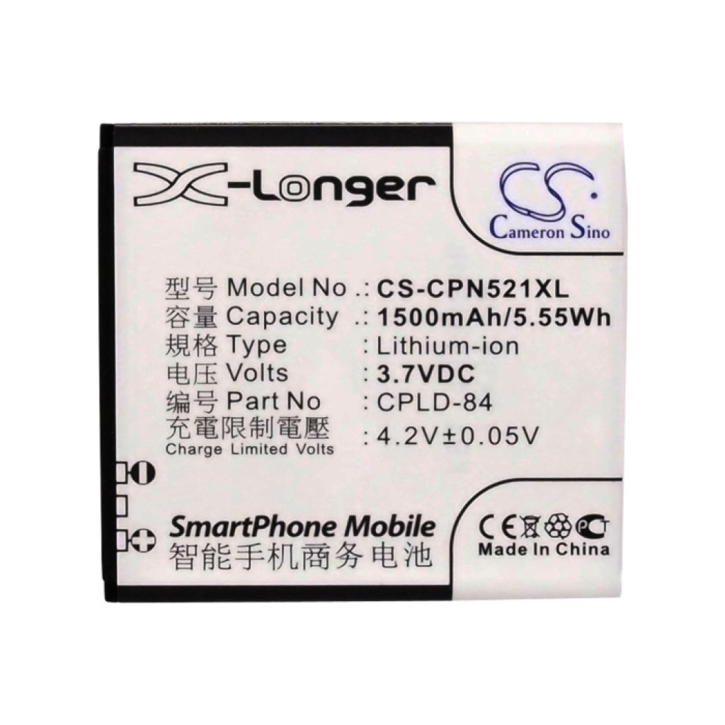 Batteria compatibile con Coolpad CS-CPN521XL