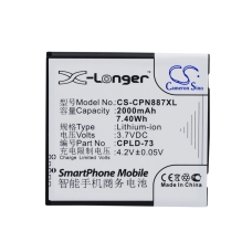 Sostituzione della batteria compatibile per Coolpad CPLD-73