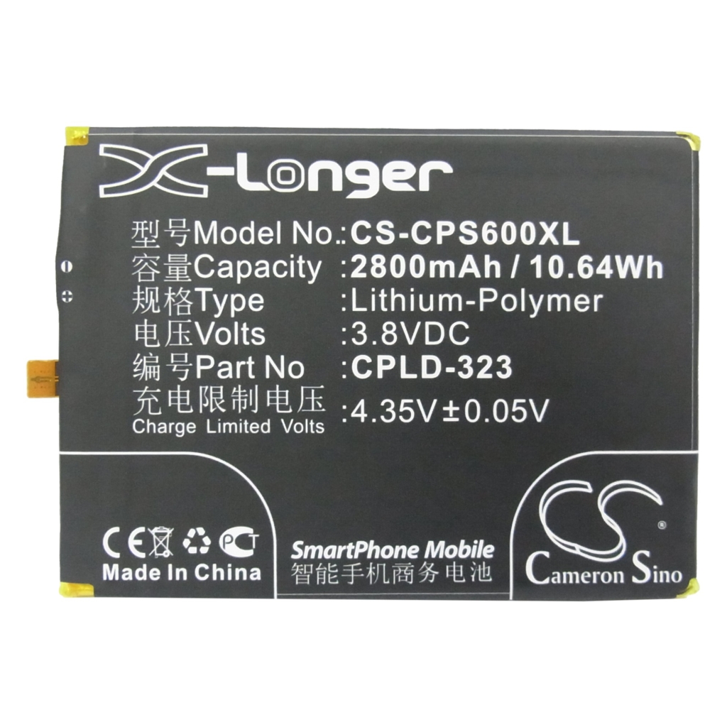 Batteria compatibile con Coolpad CS-CPS600XL