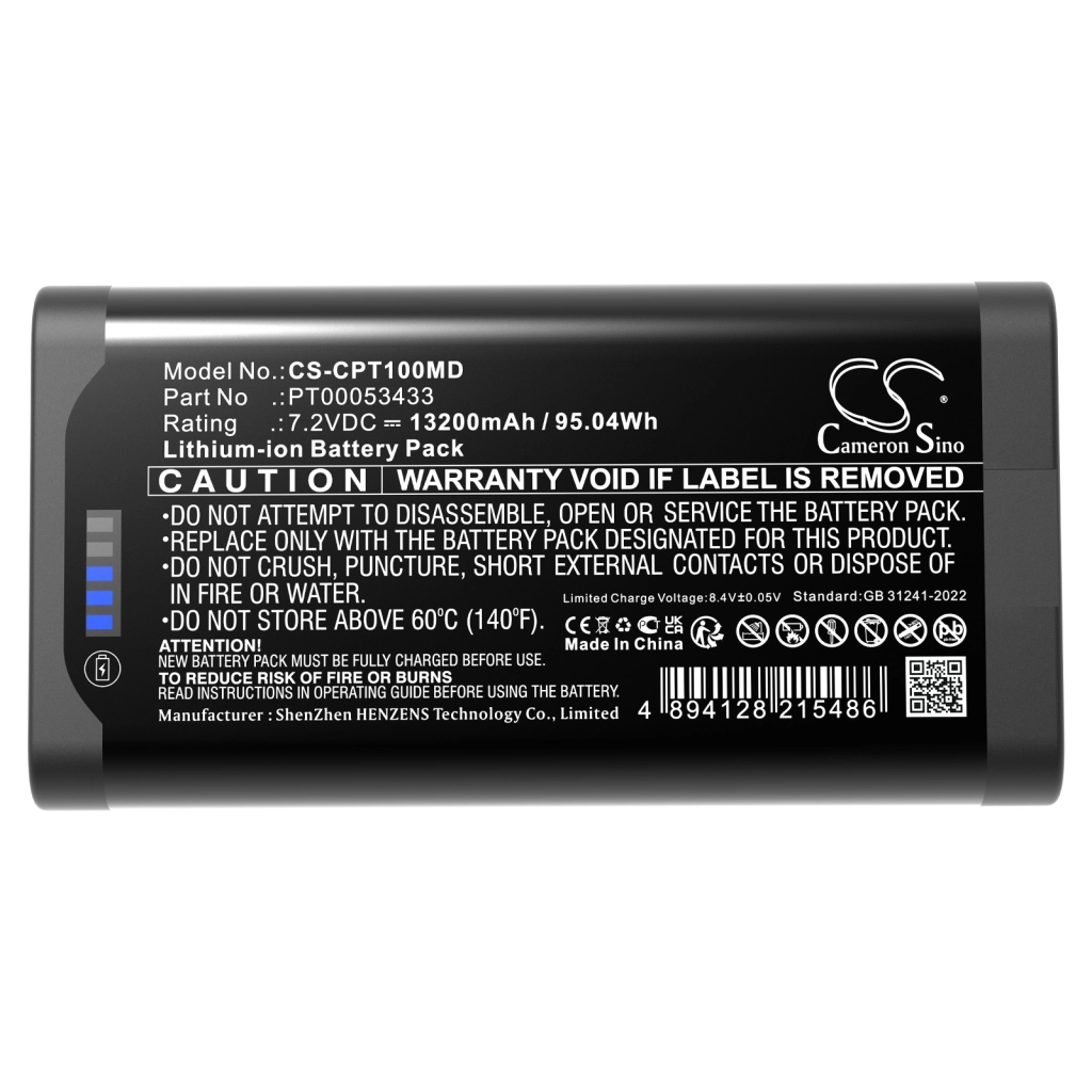 Batterie Batteria medica CS-CPT100MD