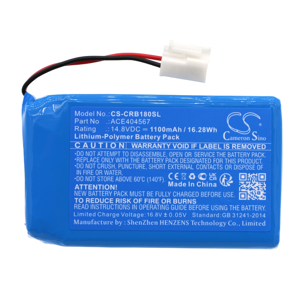Sostituzione della batteria compatibile per COBRA ACE404567
