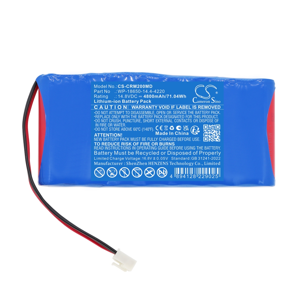Batteria compatibile con Carewell CS-CRM200MD