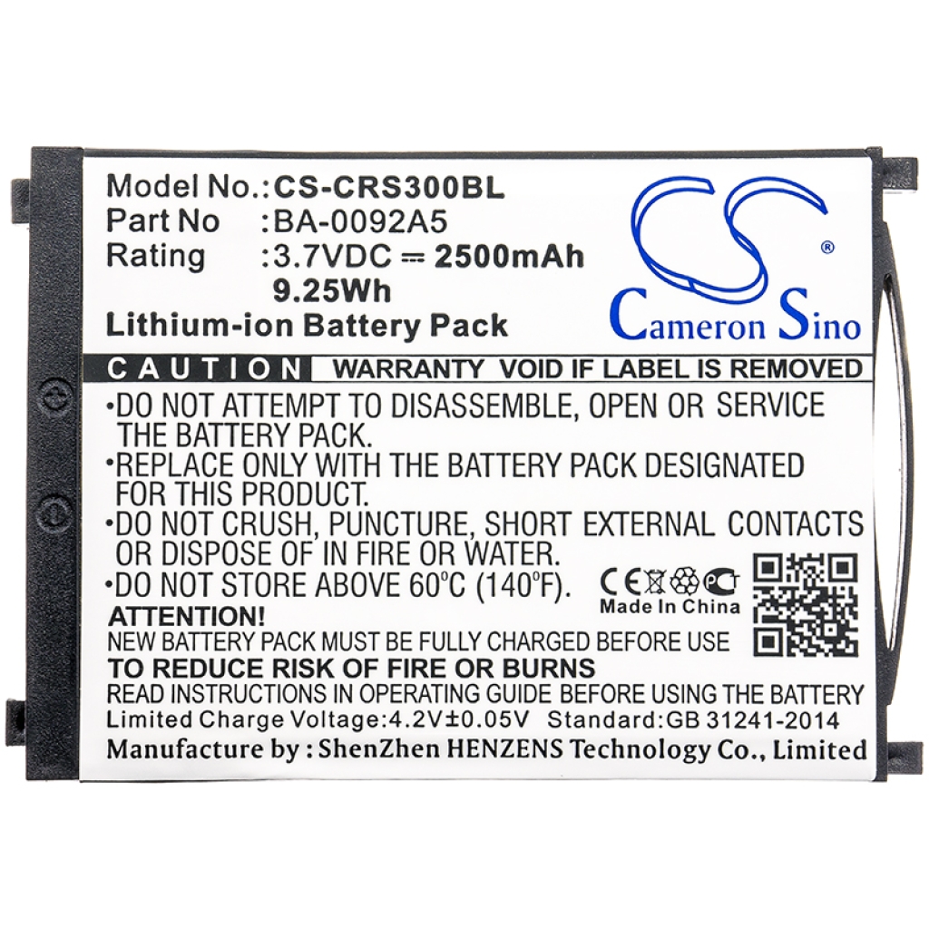 Battery Replaces KBRS300X01503
