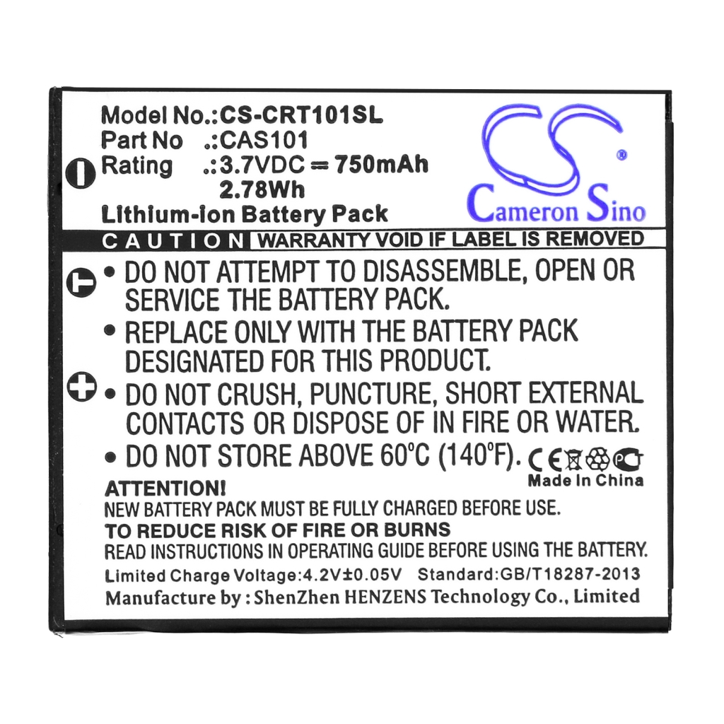 Batteria MP3, MP4, PMP Creative CS-CRT101SL