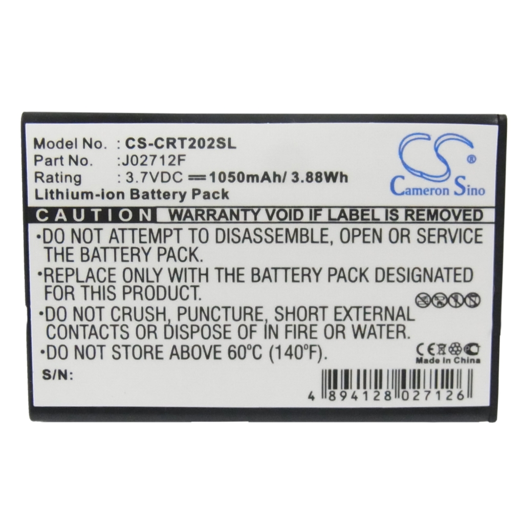 Batteria MP3, MP4, PMP Creative CS-CRT202SL