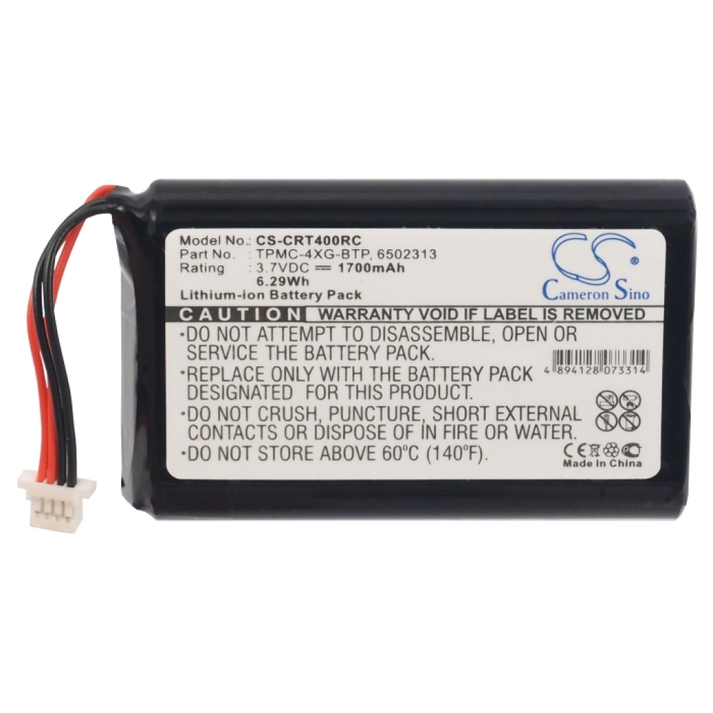 Batterie Sostituisce TPMC-4XG-BTP