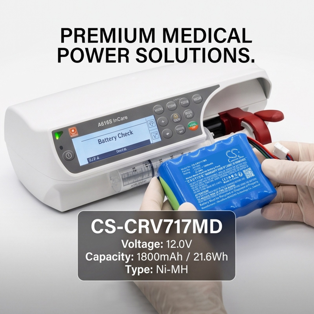 Batteria per Codan Argus infusion pump 717