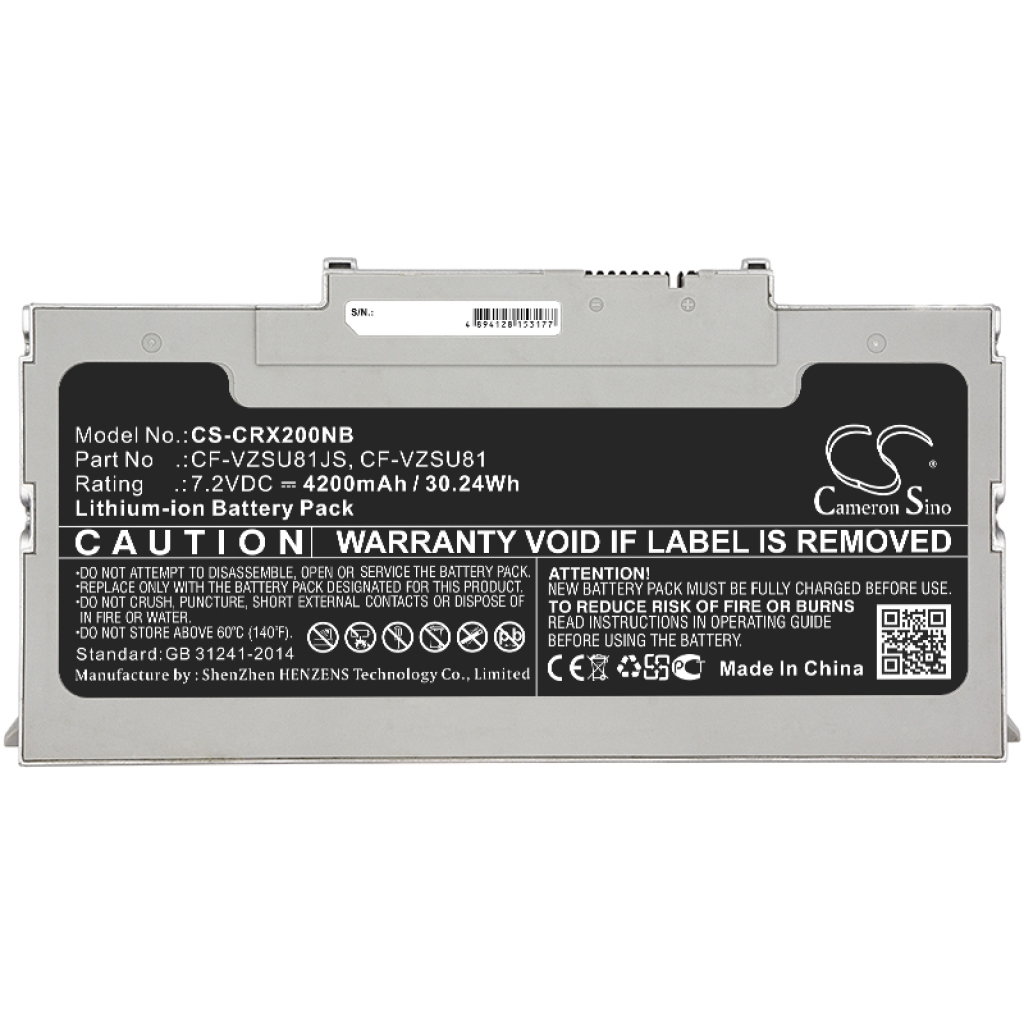 Batteria notebook Panasonic CS-CRX200NB