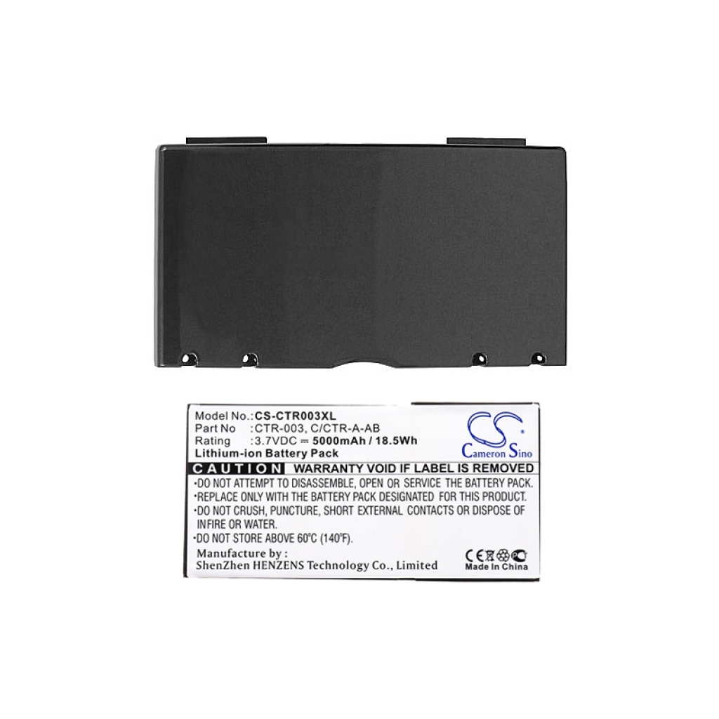 Gioco, PSP, batteria NDS Nintendo CS-CTR003XL